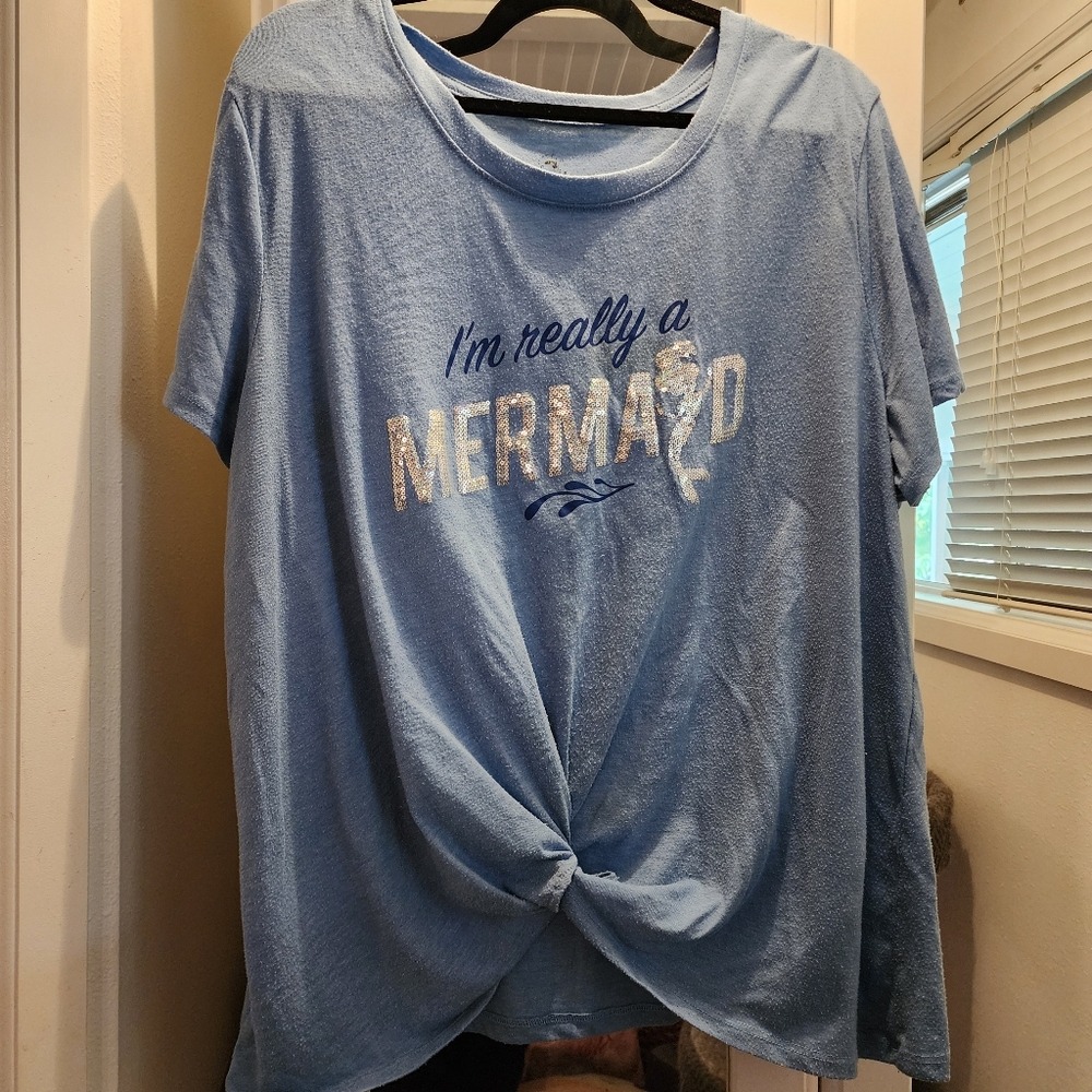 Disneyland merch Mermaid tshirt